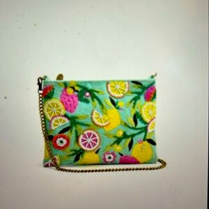 Citrus Blueberry Infusion Crossbody/Clutch